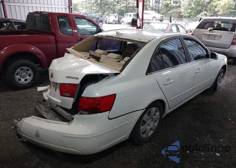 2009 Hyundai Sonata Gls z USA, uszkodzony, nr VIN 5NPET46C39H462204